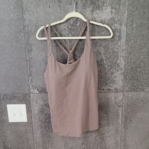 HALARA Taupe Double Strap Camisole
